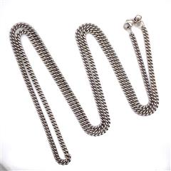 James Avery Sterling Silver Curb Chain Necklace
